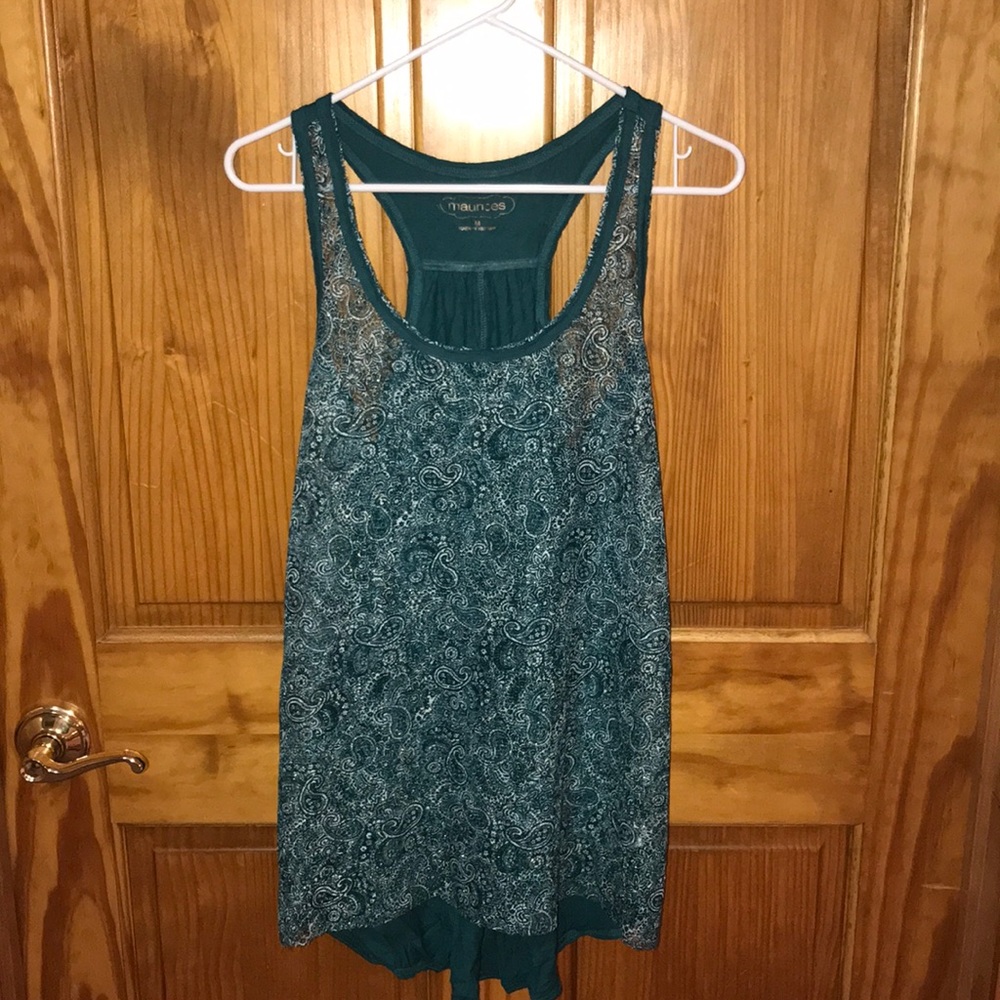 Maurice’s Teal/Green Tank